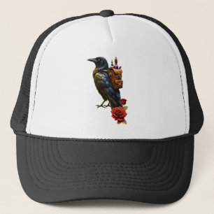 The Raven’s Clockwork Delivery Trucker Hat