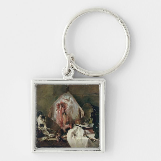 The Ray or, The Kitchen Interior, 1728 Key Ring (Front)