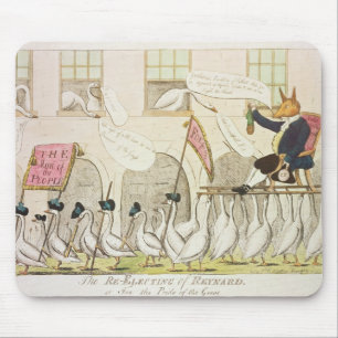 The Re-Electing of Reynard or Fox Mouse Pad