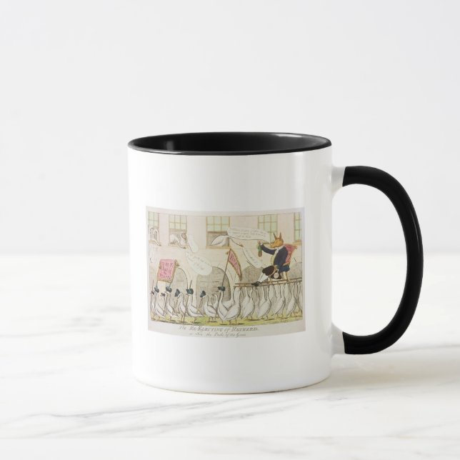 The Re-Electing of Reynard or Fox Mug (Right)