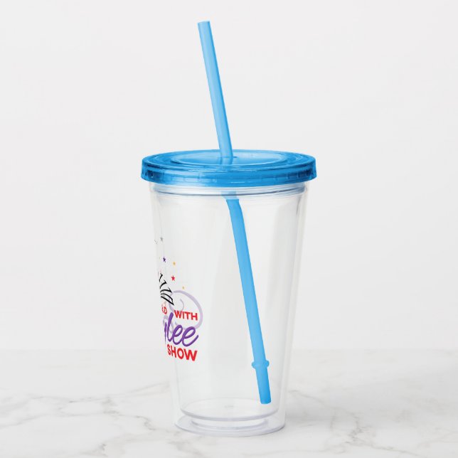The Read With Carylee Show Acrylic Tumbler (Left)