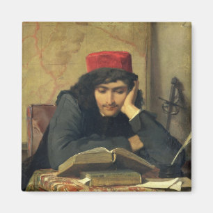 The Reader, 1856 Magnet