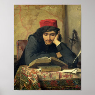 The Reader, 1856 Poster