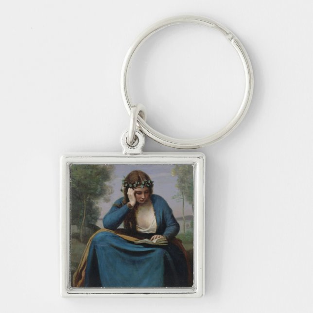 The Reader Crowned with Flowers, or Virgil's Key Ring (Front)