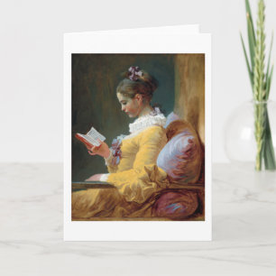 The Reader, Fragonard Card