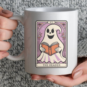 The Reader Halloween Tarot Coffee Mug