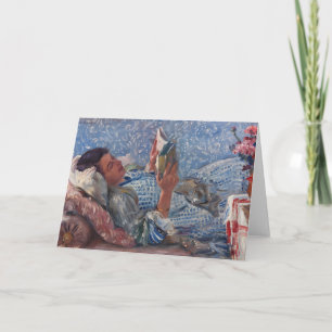 The Reader   Lovis Corinth Card