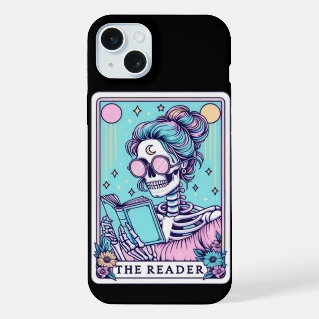The Reader Tarot Card Collection iPhone Case (Back)