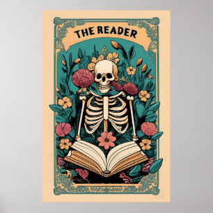 The Reader Tarot Card Poster