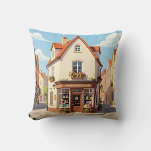 The Reading Corner – Cosy Book Nook Throw Pillow