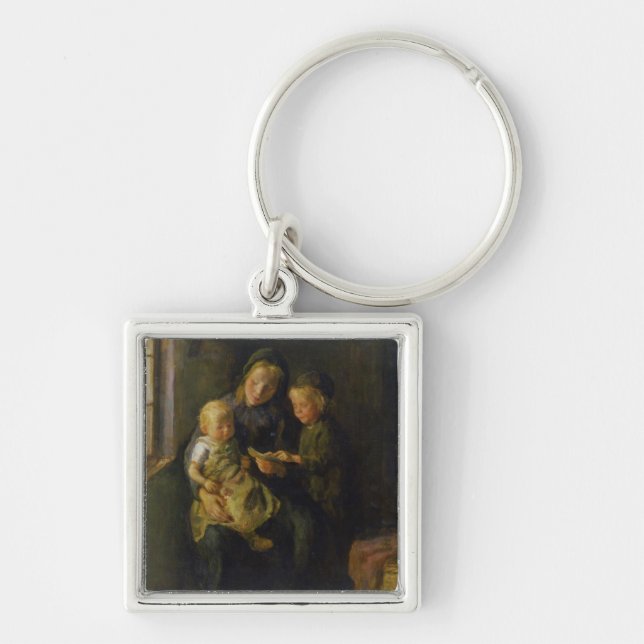 The Reading Lesson Key Ring (Front)