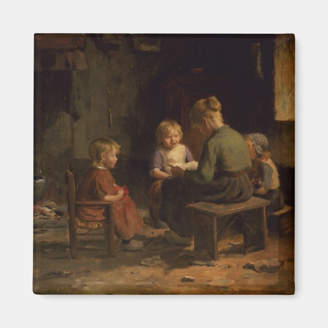 The Reading Lesson Magnet (Front)