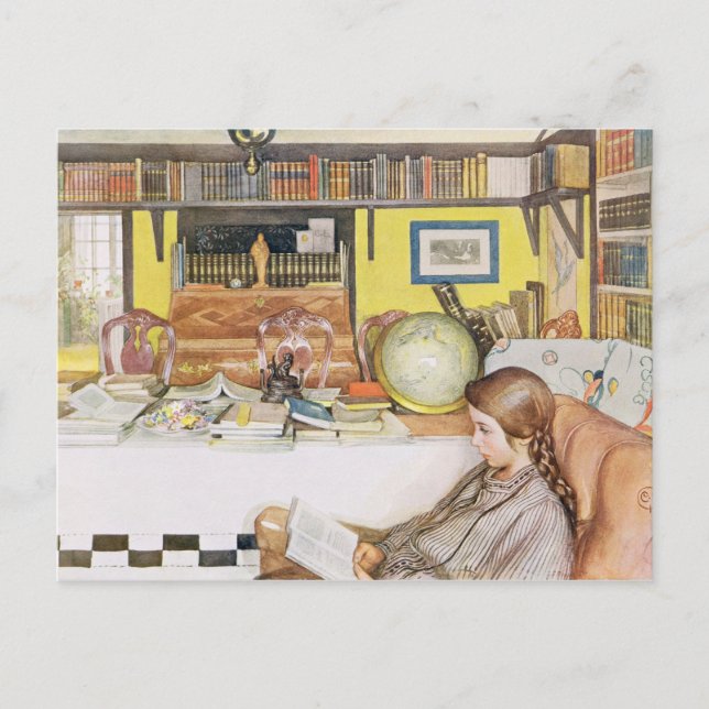 The Reading Room, pub. in 'Lasst Licht Hinin' (`Le Postcard (Front)