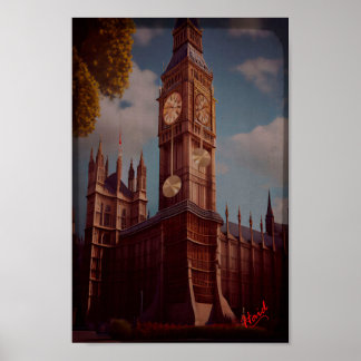 The Real Big Ben - Gen AI Poster