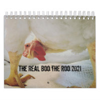 The Real Boo the Roo 2021 small calendar