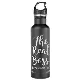 The Real Boss - Happy Administrative Professionals 710 Ml Water Bottle