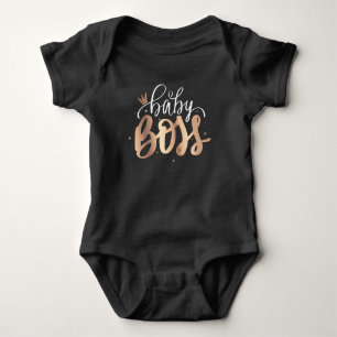 The Real Boss (The Boss) Matching Mummy & Me Baby Bodysuit