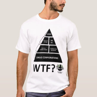THE REAL FOOD PYRAMID T-SHIRT