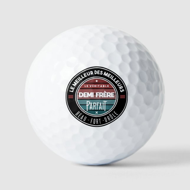 The real half-brother perfect golf balls (Front)