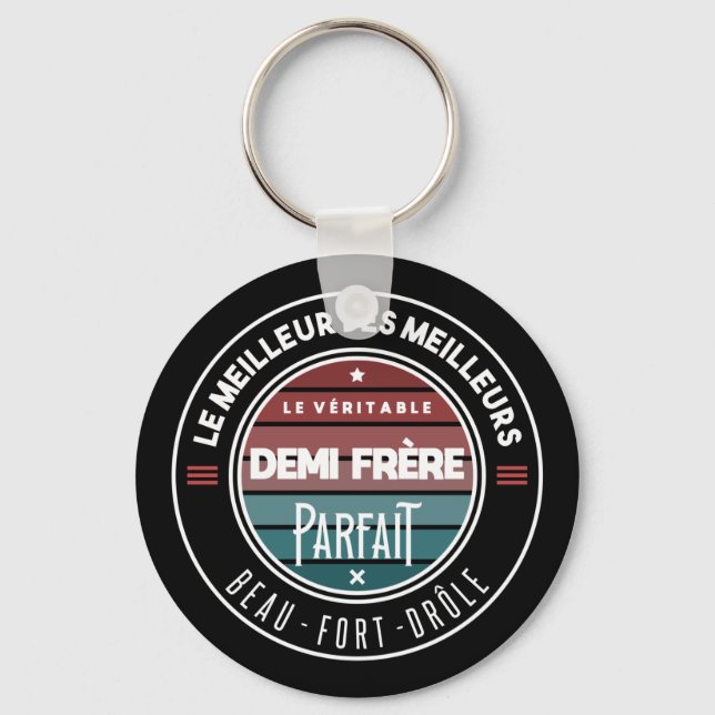 The real half-brother perfect key ring (Front)