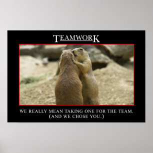 The real meaning of teamwork (L) Poster