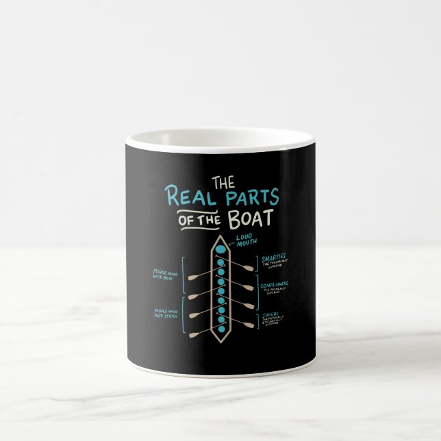 The Real Parts Of The Boat Coffee Mug (Center)