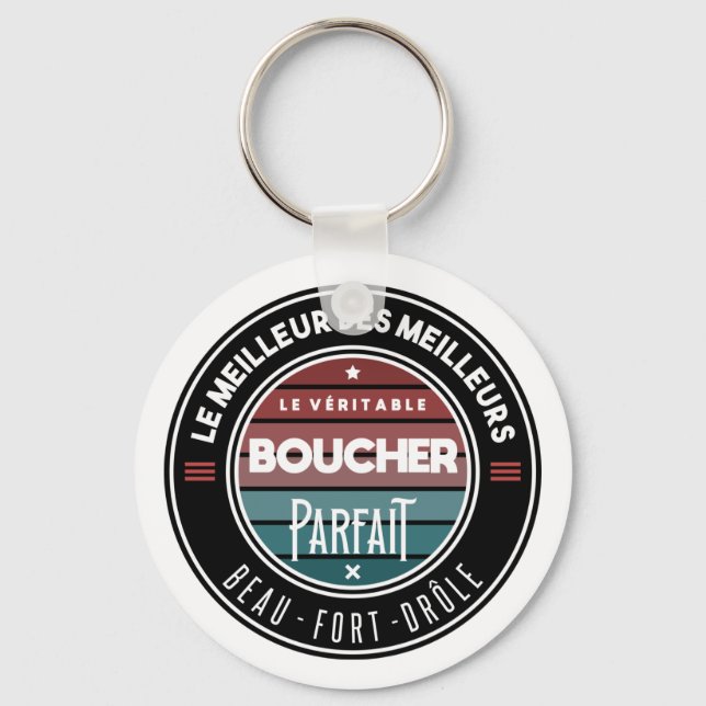 The Real Perfect Butcher Key Ring (Front)