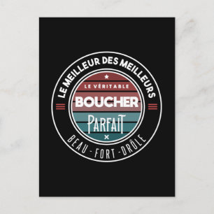 The Real Perfect Butcher Postcard