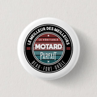 The Real Perfect Rider 3 Cm Round Badge