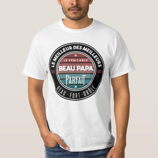 The real perfect stepdad T-Shirt (Front)