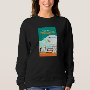 The Real Podfather - Podcaster Radio Host Podcast Sweatshirt