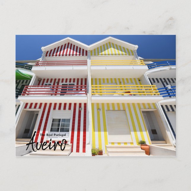 The Real Portugal- Aveiro Postcard (Front)
