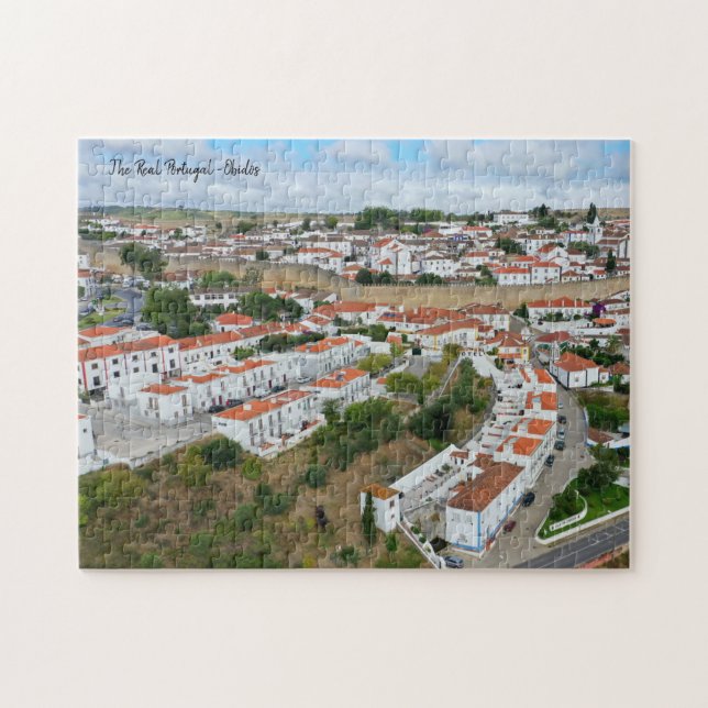 The Real Portugal- Obidos Jigsaw Puzzle (Horizontal)