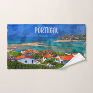 The Real Portugal- Obidos Lagoon Hand Towel