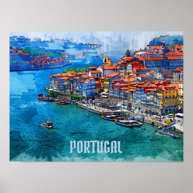 The Real Portugal- Porto Poster (Front)