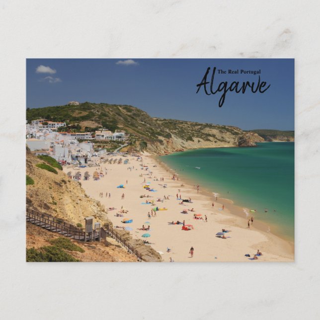 The Real Portugal-Salema, Algarve Postcard (Front)