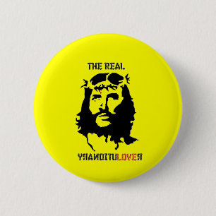 The Real Revolutionary 6 Cm Round Badge
