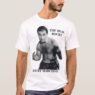 THE REAL ROCKY "ROCKY MARCIANO" 49-0 NUFF SAID T-Shirt