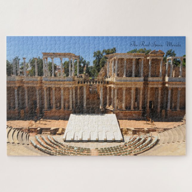 The Real Spain- Merida Jigsaw Puzzle (Horizontal)