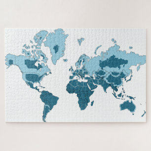 The Real World Map Jigsaw Puzzle
