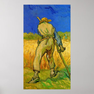 The Reaper (after Millet) by Vincent van Gogh Poster