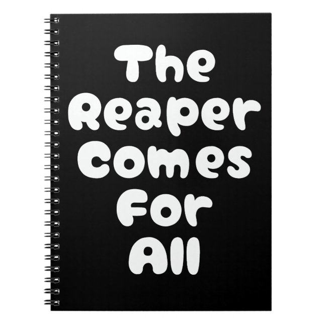 The Reaper Comes For All Kdrama Notebook (Front)