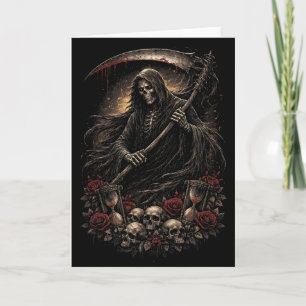 The Reaper’s Hourglass Holiday Card