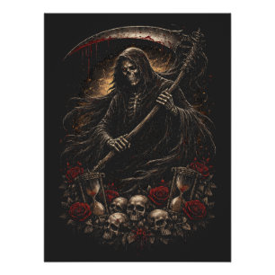 The Reaper’s Hourglass Poster