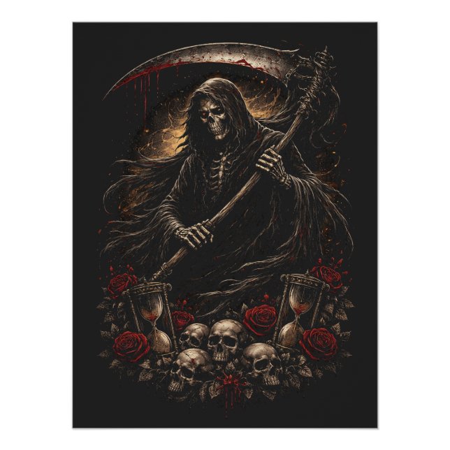 The Reaper’s Hourglass Poster (Front)