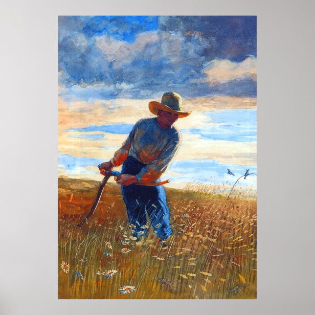 The Reaper Winslow Homer 1878 Poster (Front)