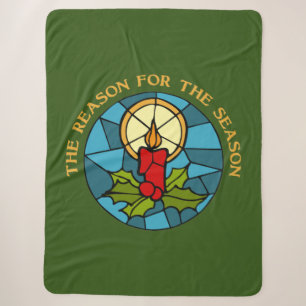 The Reason for the Season 3 Sherpa Blanket