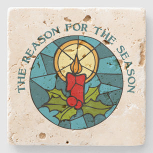 The Reason for the Season 3 Stone Coaster