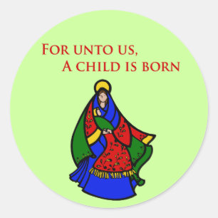 The Reason for the Season Classic Round Sticker