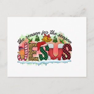 The reason for the season postcard